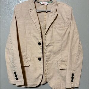Kids Cat & Jack Size 7 Light‎ Beige Casual Blazer Jacket